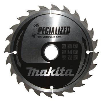 Makita Specialized - Kreissägeblatt - für Holz - 165 mm von LumaTech