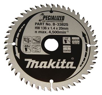 Makita Specialized - Kreissägeblatt - für Laminat von LumaTech