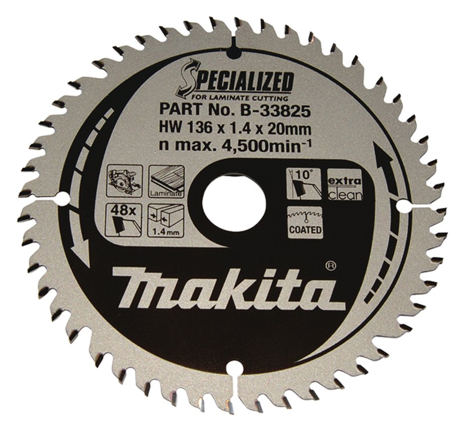 Makita Specialized - Kreissägeblatt - für Laminat