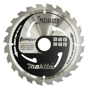 Makita Specialized EFFICUT - Kreissägeblatt - für Holz, Metall von LumaTech