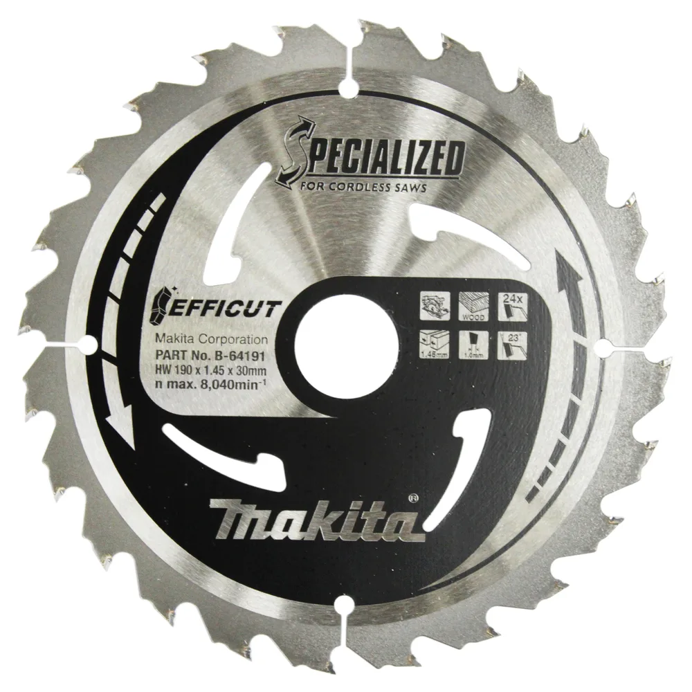 Makita Specialized EFFICUT - Kreissägeblatt - für Holz, Metall - 24, Ansicht 2