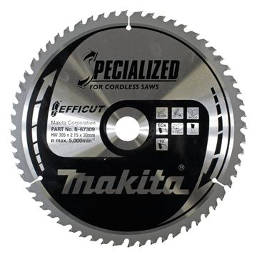 Makita Specialized EFFICUT - Kreissägeblatt - für Holz, Metall - 60 von LumaTech