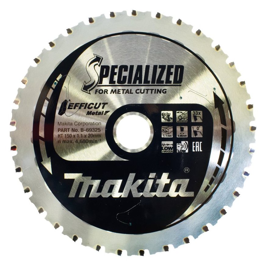 Makita Specialized EFFICUT - Kreissägeblatt - für Holz, Metall, Aluminium