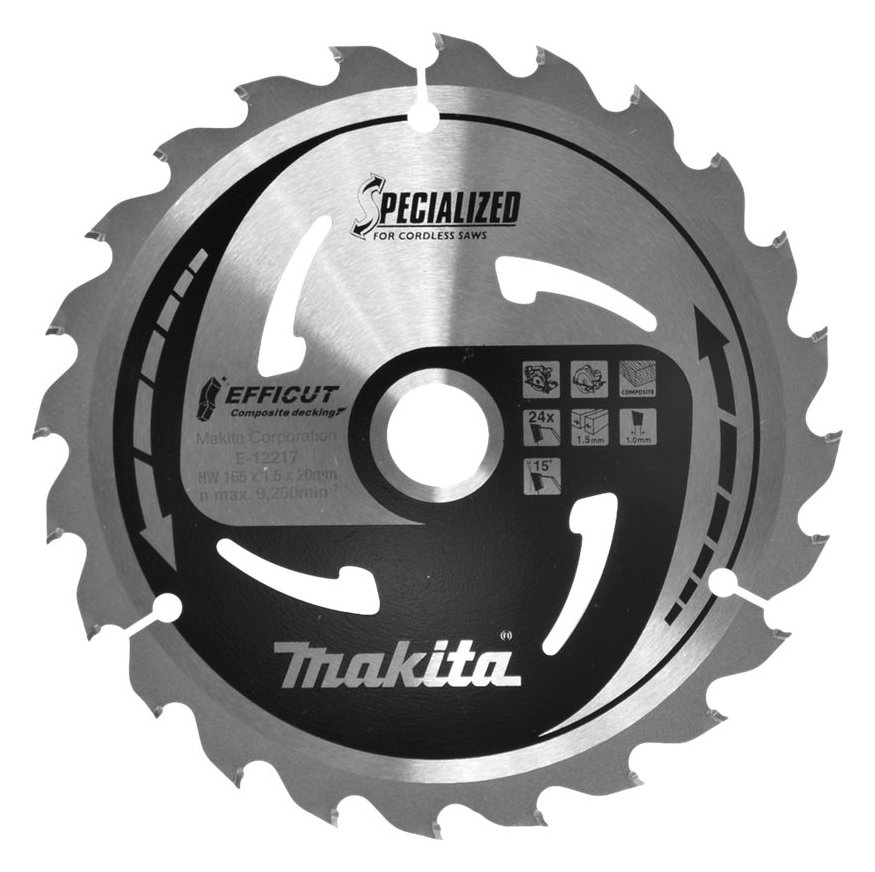 Makita Specialized EFFICUT - Kreissägeblatt - für Holz, Metall, faserverstärkter Kunststoff