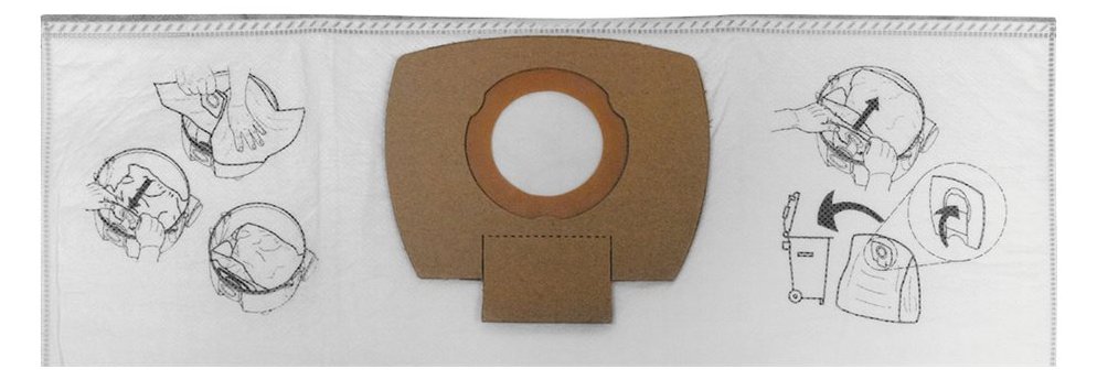 Makita Staubtüte - für Staubsauger (Packung mit 5)