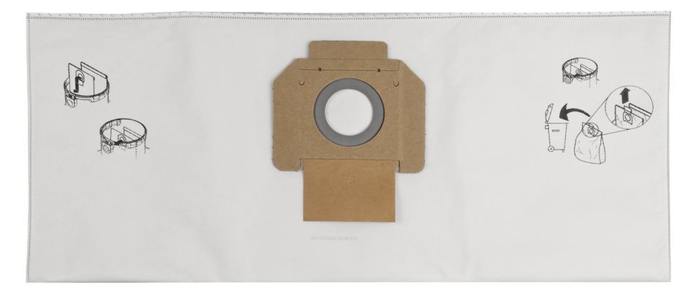 Makita Staubtüte - für Staubsauger (Packung mit 5)