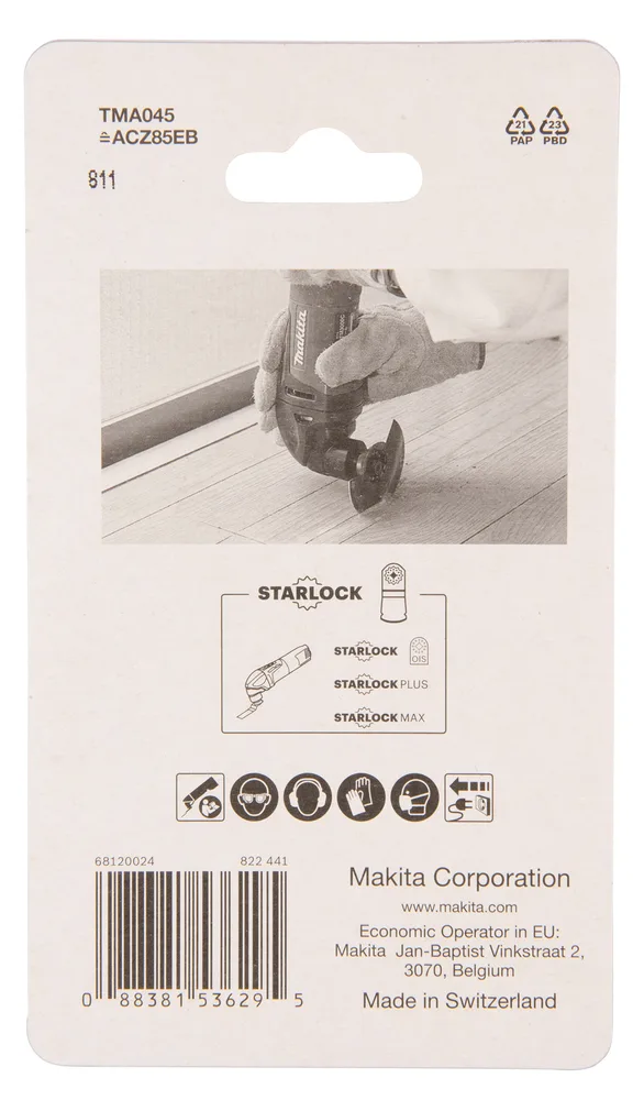 Makita TMA045 - Segmentsägeblatt - 85 mm, Ansicht 3