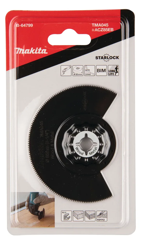 Makita TMA045 - Segmentsägeblatt - 85 mm, Ansicht 4