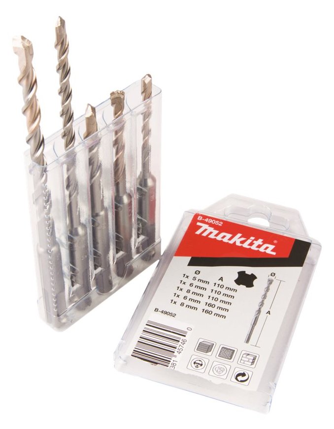 Makita V-PLUS Drill Set #2 - Bohrersatz - für Beton