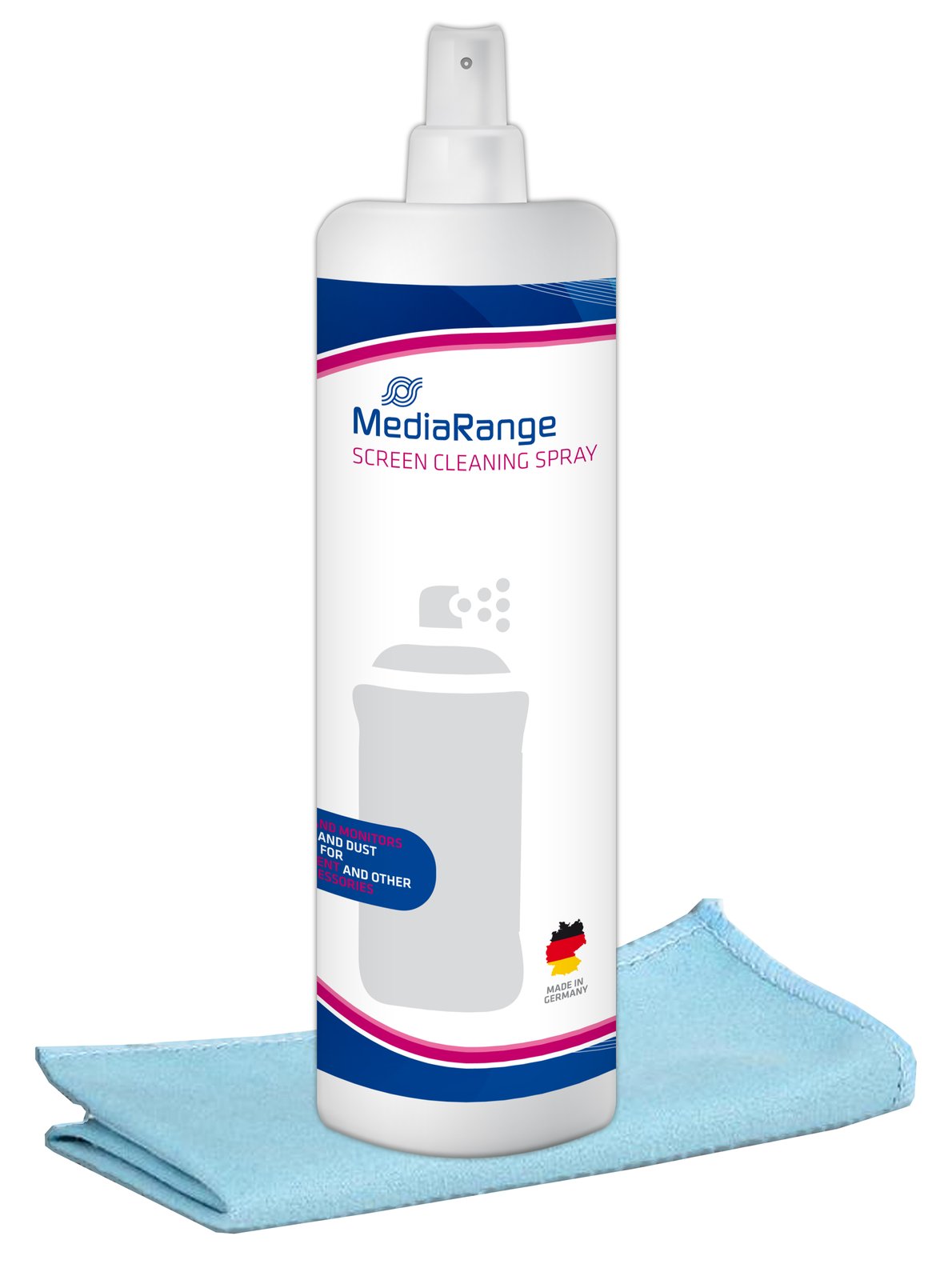 MEDIARANGE Spray & Clean - Bildschirm - Reinigungssatz