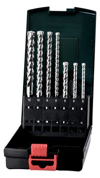 Metabo 626245000 - Rotationshammer - Bohrerbit-Set - SDS Plus - 7 Stück€ von LumaTech