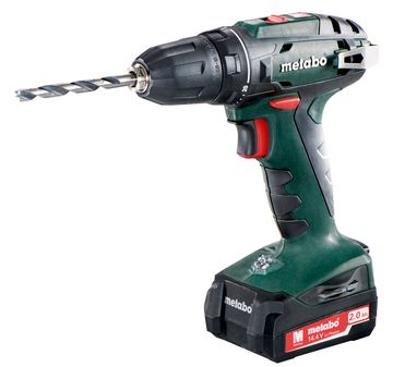 Metabo BS 14.4LI Akku-Bohrschrauber inkl. Koffer + 2 Akkus 2.0Ah von LumaTech