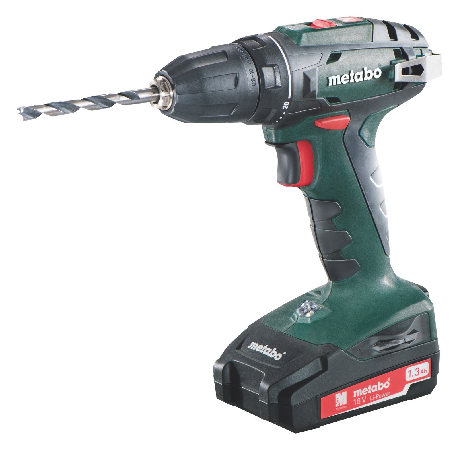 Metabo BS 18 Akku-Bohrschrauber inkl. Koffer + 2 Akkus 2.0Ah