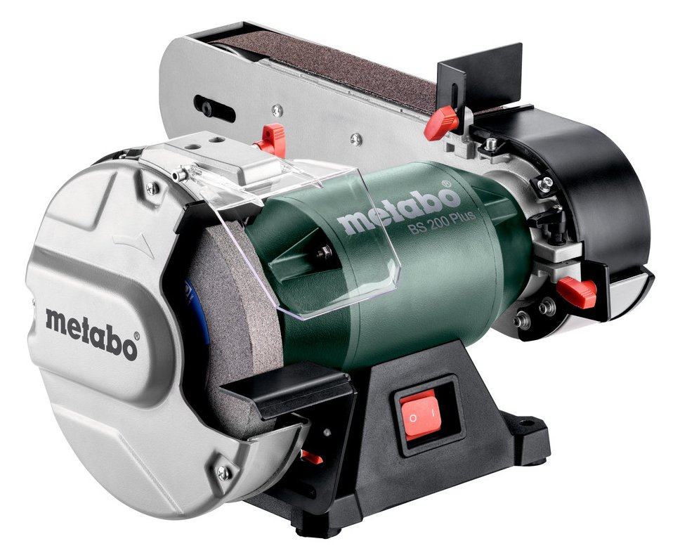 Metabo BS 200 Plus - Tischschleifmaschine/Bandschleifmaschine
