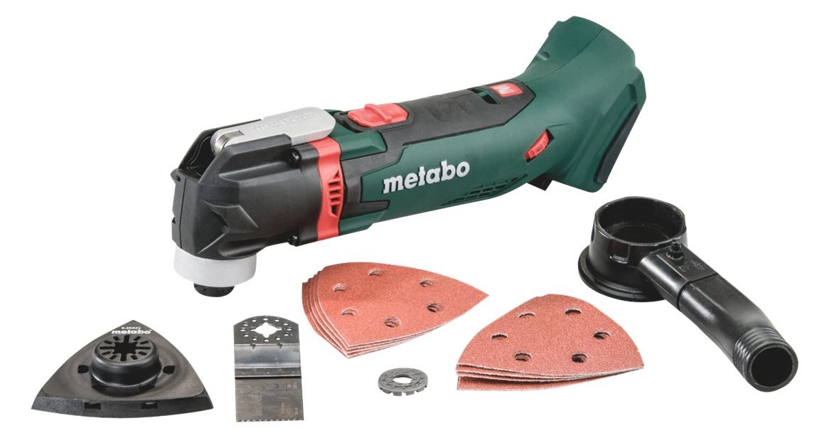 Metabo MT 18 LTX - Mehrzweckwerkzeug mit Aufsätzen