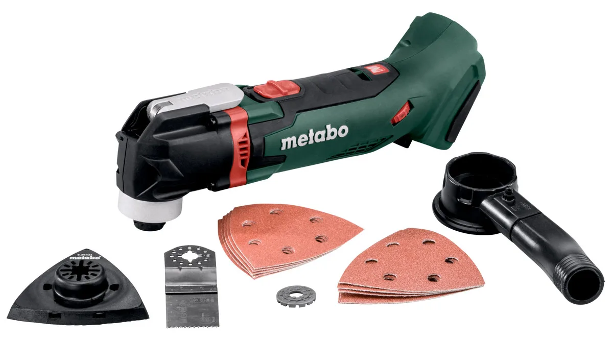 Metabo MT 18 LTX - Mehrzweckwerkzeug mit Aufsätzen, Ansicht 2