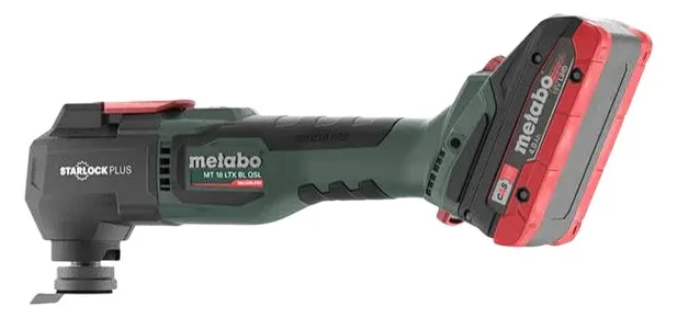 Metabo MT 18 LTX BL QSL Akku-Multifunktionswerkzeug inkl. Koffer + 2 Akkus 4.0Ah + Zubehör, Ansicht 2