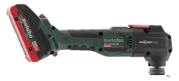 Metabo MT 18 LTX BL QSL Akku-Multifunktionswerkzeug inkl. Koffer + 2 Akkus 4.0Ah + Zubehör, Ansicht 4