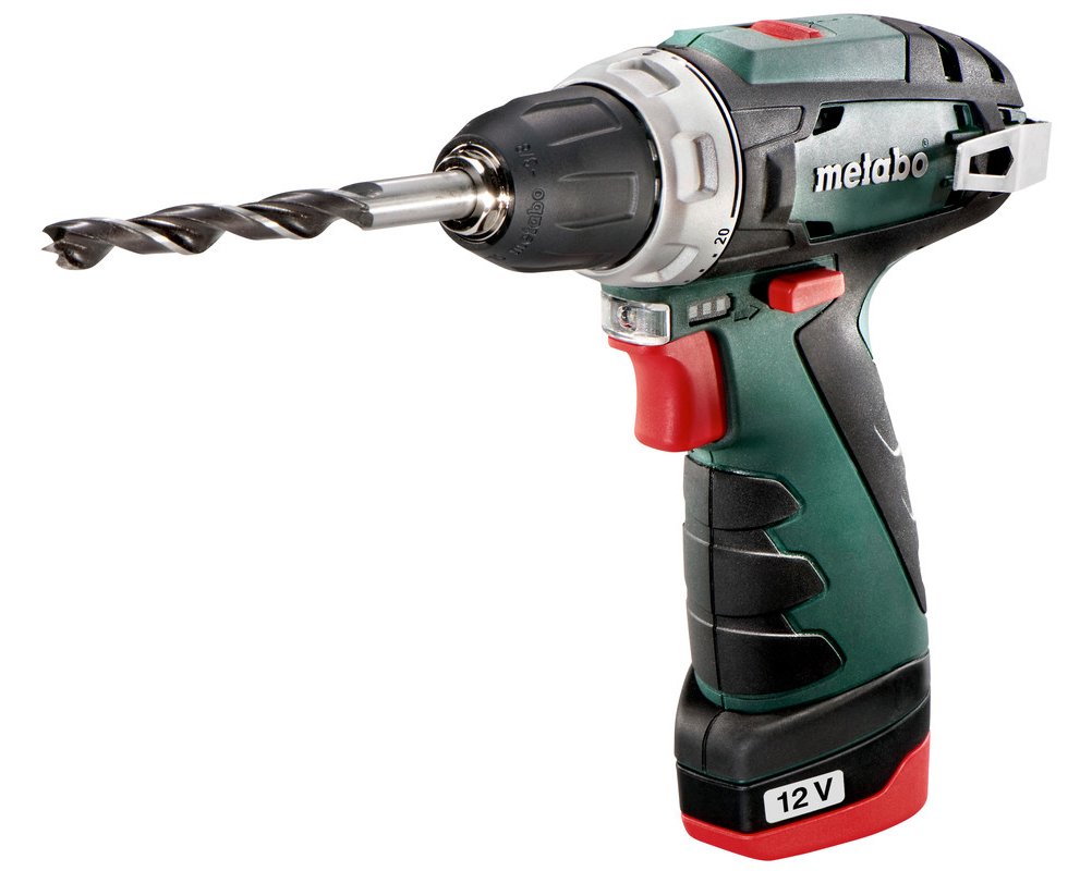 Metabo PowerMaxx BS Basic Akku-Bohrschrauber inkl. Koffer + 2 Akkus 2.0Ah