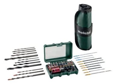 Metabo Stichsägeblatt, Schraubendreher und Bohrerset