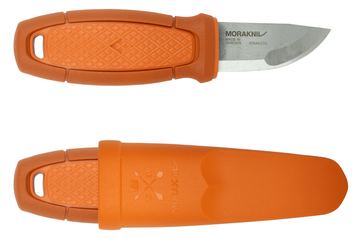 Morakniv Eldris - Einzelbild - Jagdmesser - Absetzpunkt - Edelstahl - Thermoplastisches Elastomer (TPE) - Orange von LumaTech