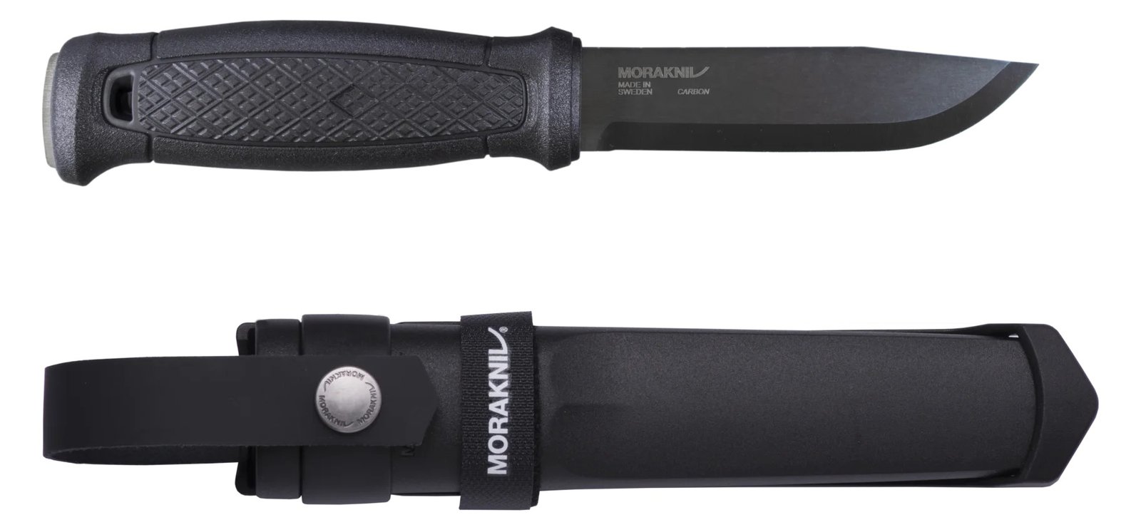 Morakniv Garberg - Eins/Eine(r) - Jagdmesser - Absetzpunkt - Karbonstahl - Polyamid - Schwarz
