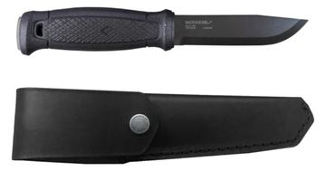 Morakniv Garberg - Einzelbild - Jagdmesser - Absetzpunkt - Karbonstahl - Polyamid - Schwarz von LumaTech