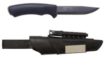 Morakniv Survival - Jagdmesser - Absetzpunkt - Karbonstahl - Thermoplastisches Elastomer (TPE) - Schwarz - 1 Werkzeug von LumaTech