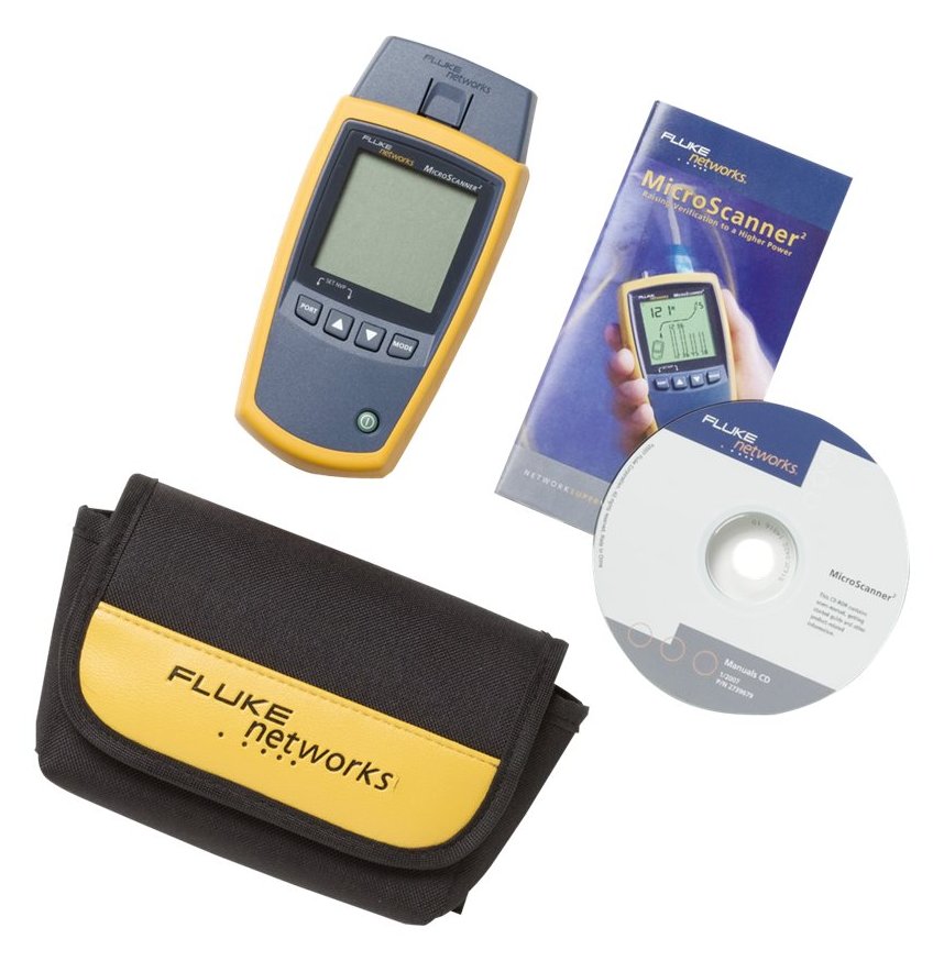 NetScout Fluke Networks MicroScanner2 Cable Verifier