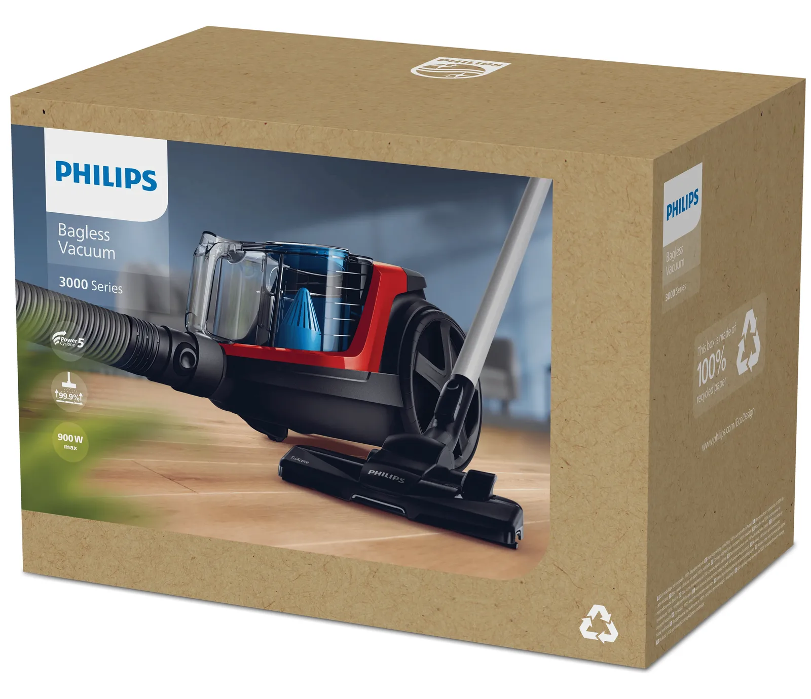 Philips PowerPro Compact FC9330 - Staubsauger, Ansicht 5