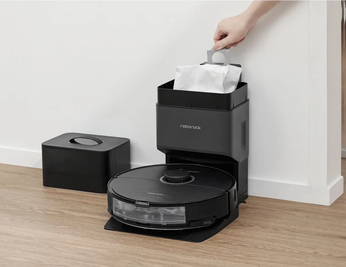 Roborock S8+ Saug-/Wischroboter inkl. Absaugstation schwarz, Ansicht 3