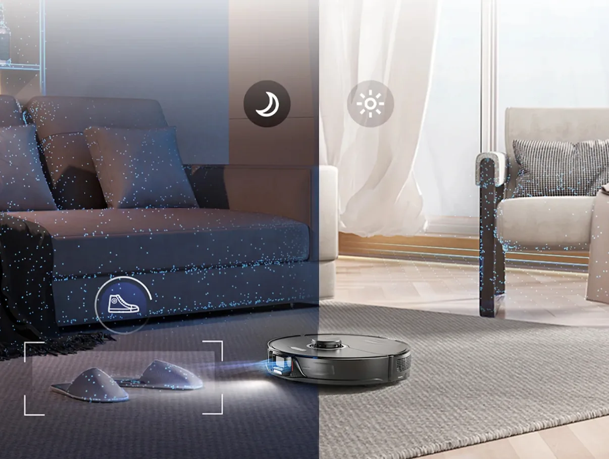 Roborock S8+ Saug-/Wischroboter inkl. Absaugstation schwarz, Ansicht 4