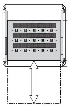 SCHROFF 19"SHELF TELE.2U 700D RAL7021 - Rack-Zubehör von LumaTech