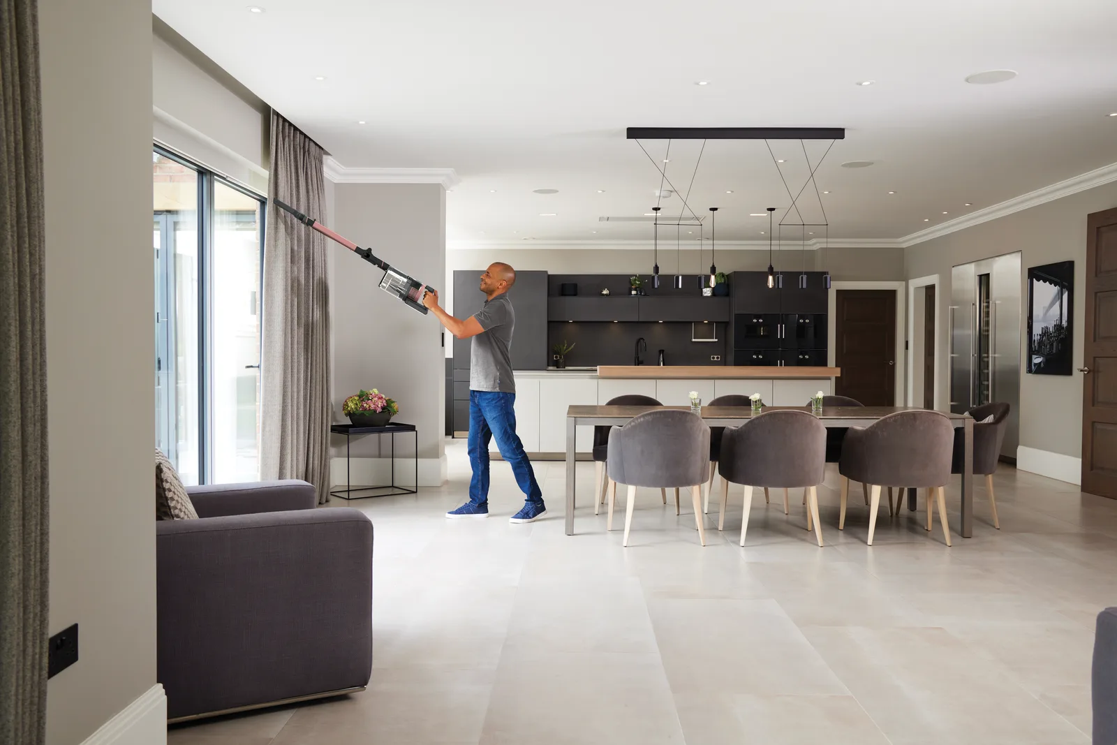 SharkNinja Stratos IZ400EU grau/rosegold, Ansicht 3