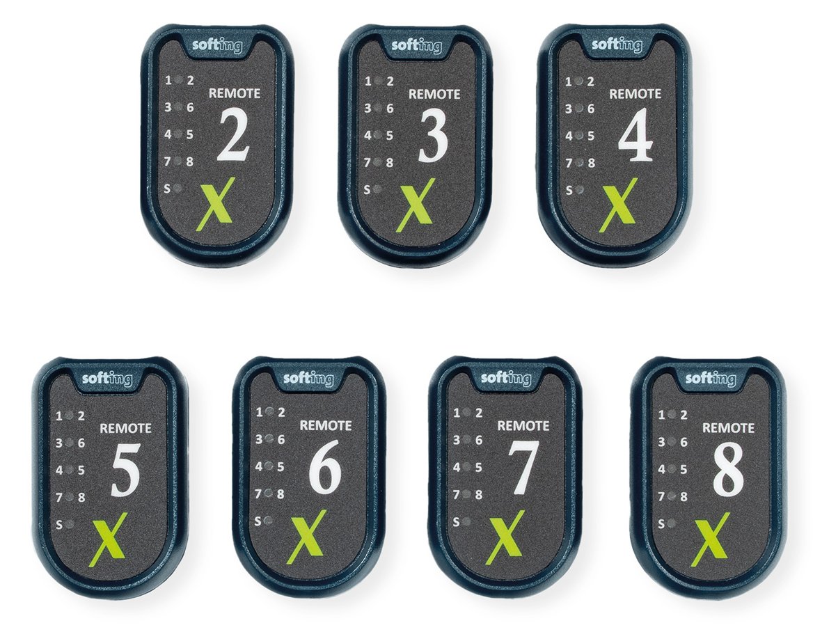 Softing IT Networks Zubehör Set mit 7#2 -#8 Smart Remotes