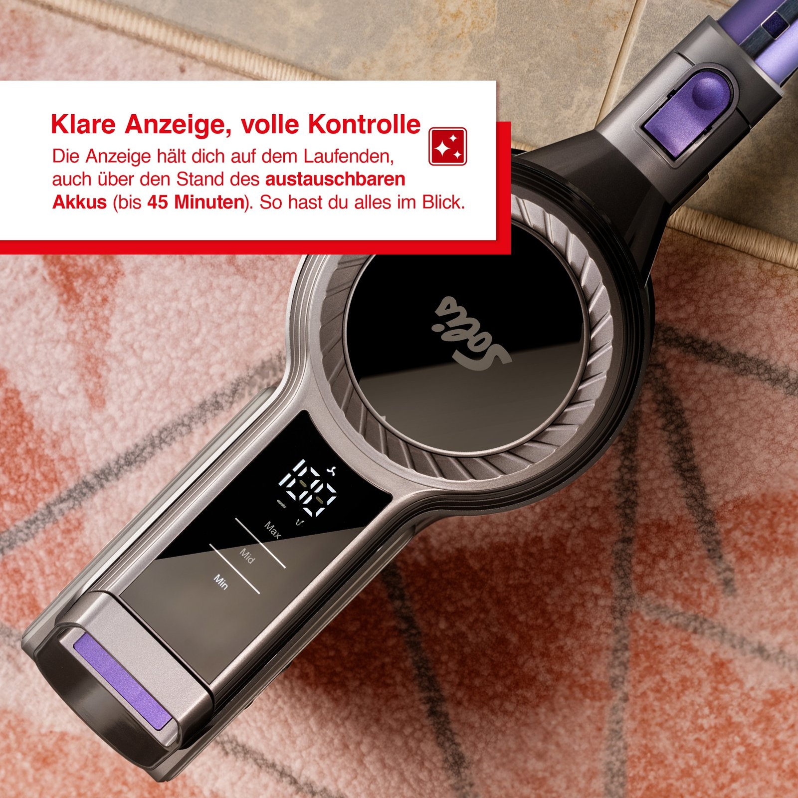 Solis Flexi Vac Cleaner 350 Akku-Handstaubsauger