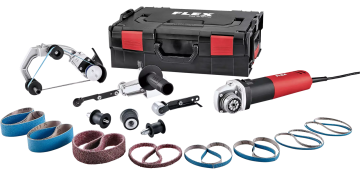 FLEX BRE 8-4 INOX Set Rohrbandschleifer und Bandfeile TRINOXFLEX im Set von H-Austria Tools