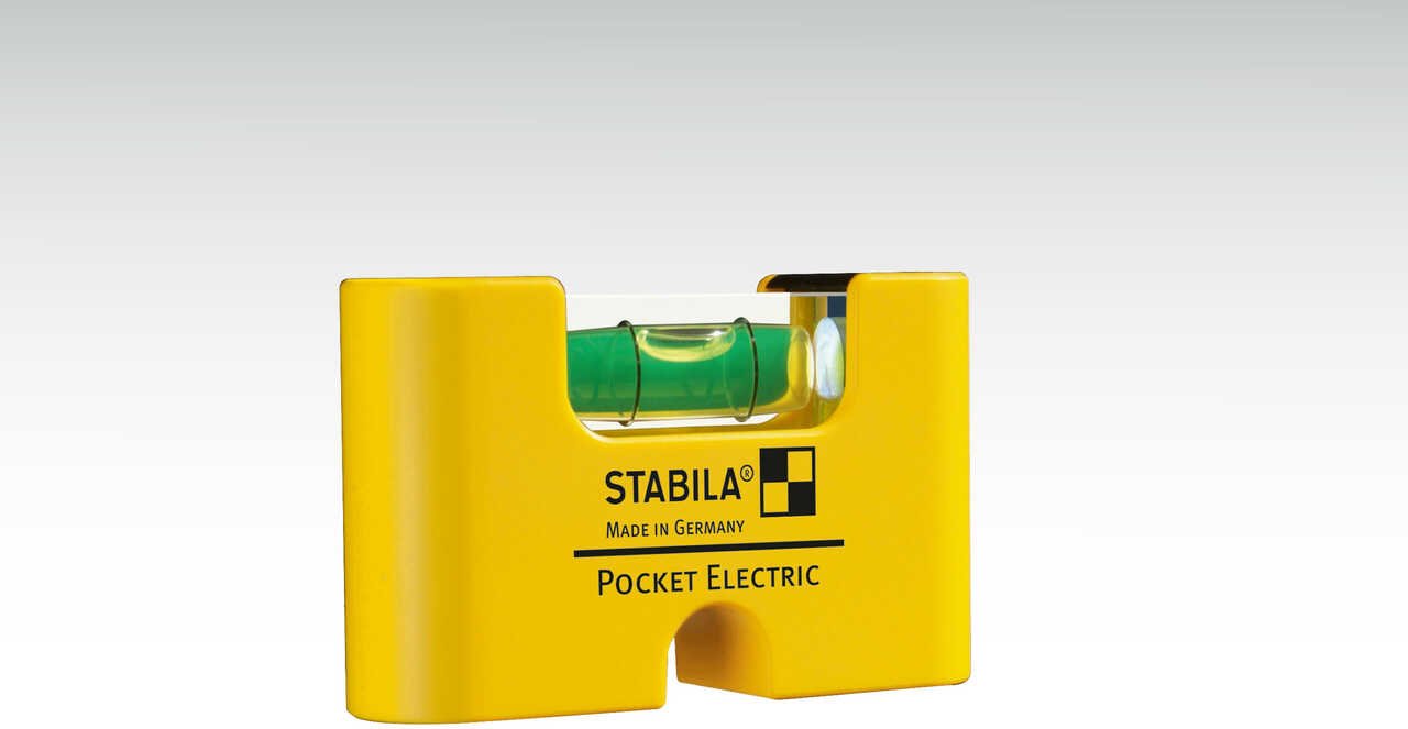 Stabila 18115 - Taschenebene - 0,07 m - Gelb - 1 mm/m - Kunststoff