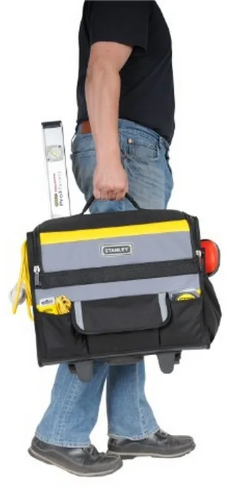 Stanley Koffer mit Rollen 18" für Werkzeuge/Zubehör, Ansicht 2