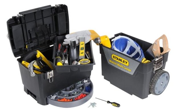 Stanley Mobile Work Centre - Koffer mit Rollen
