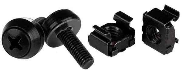 StarTech.com M5 x 12mm - Schrauben und Käfigmuttern