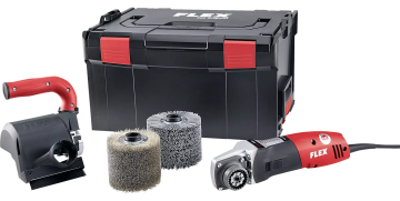 FLEX BBE 14-3 110 Set Bürstmaschine TRINOXFLEX von H-Austria Tools