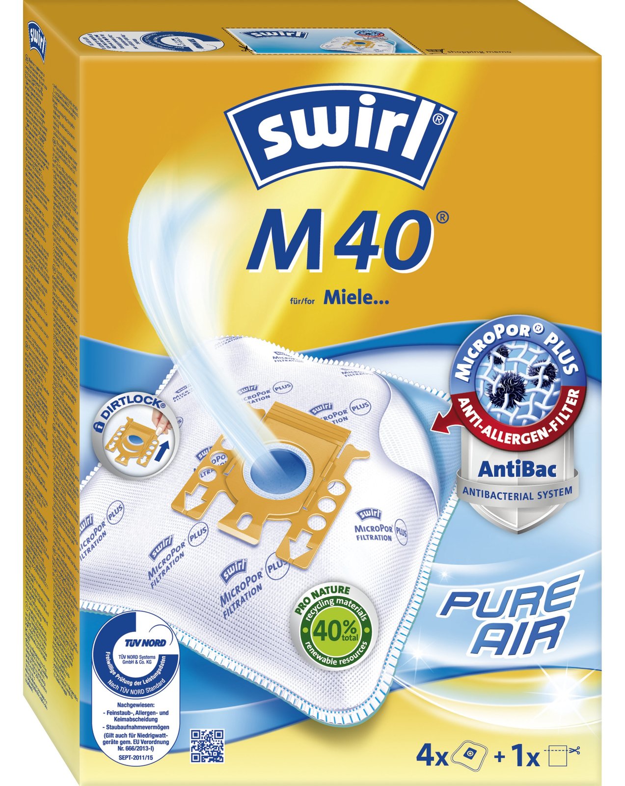 Swirl M 40 - Zubehörkit für Staubsauger - für