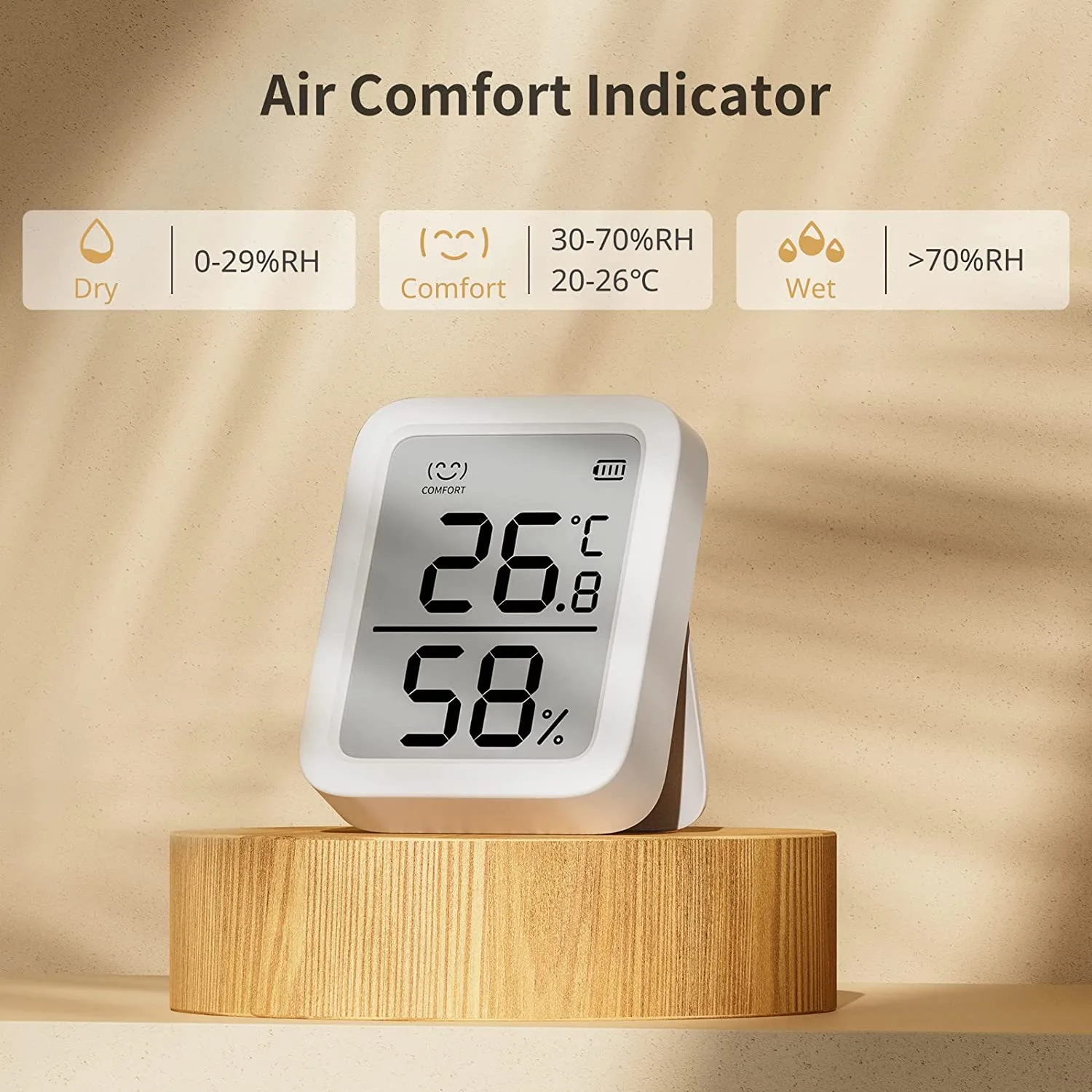 Switchbot Smart Thermometer Plus Thermo-Hygrometer, Ansicht 3