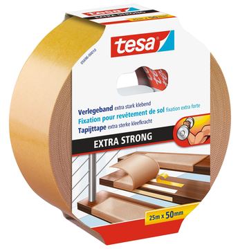 Tesa 05686 - Verlegeband extra stark 10 m x 50 mm von LumaTech