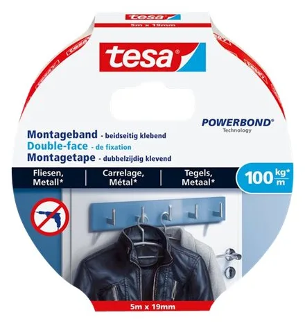 Tesa Powerbond Ultra Strong - Doppelseitiges Klebeband, Ansicht 2