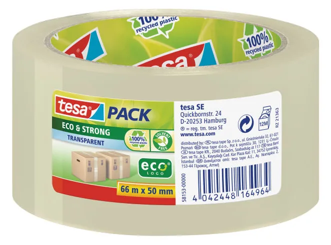 Tesa Tesapack Eco & Strong - Packband - 50 mm x 66 m, Ansicht 2