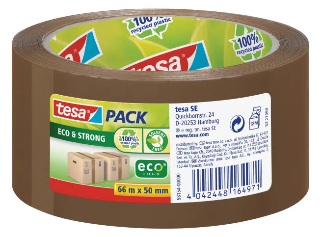 Tesa Tesapack Eco & Strong - Packband - 50 mm x 66 m, Ansicht 2