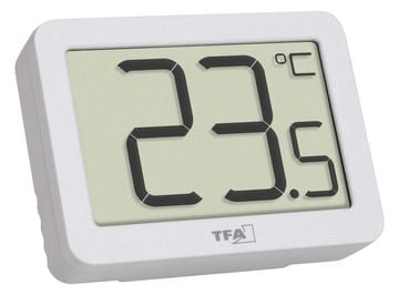 TFA 30.1065.02 - Elektronisches Umgebungsthermometer - Indoor - Digital - Weiß - Rechteckig - °C