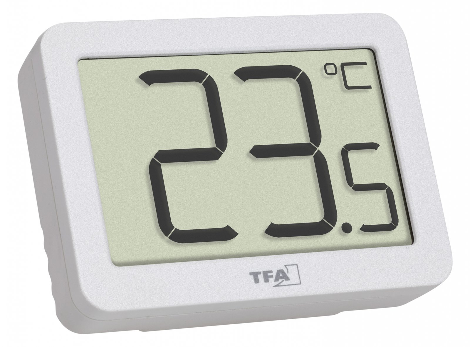 TFA 30.1065.02 - Elektronisches Umgebungsthermometer - Indoor - Digital - Weiß - Rechteckig - °C